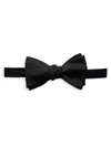 Eton Pre Tied Silk Bow Tie In Brown