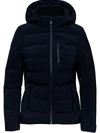 Aztech Mountain Nuke Hooded Puffer Jacket In Blue