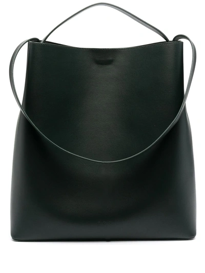 Aesther Ekme Sac Leather Tote Bag In Black