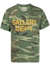 GALLERY DEPT. FATIGUE LOGO-PRINT COTTON T-SHIRT