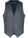 TAGLIATORE SINGLE-BREASTED WAISTCOAT