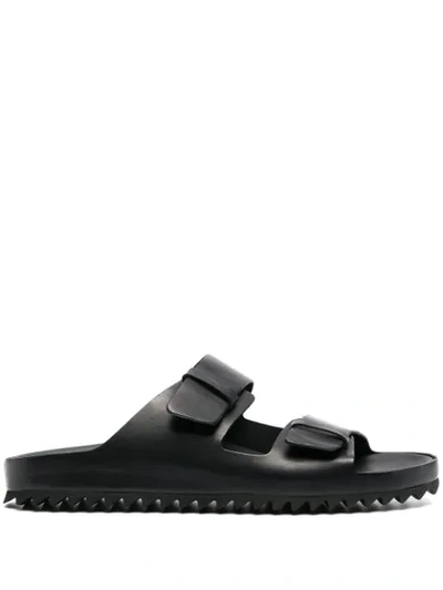 Officine Creative Crossover Strap Detail Sandals In Black