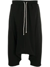 ALCHEMY DROP-CROTCH CROPPED TRACK trousers