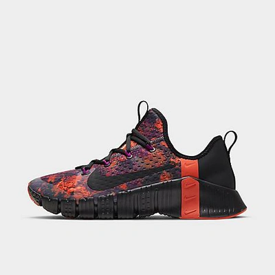 Nike Free Metcon 3 Men's Training Shoe In Black/ Sunrise/ Red Plum