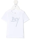 Douuod Slogan-print Cotton T-shirt In White