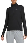 Nike Element Half Zip Pullover In Lt Smoke Grey/reflective Silv