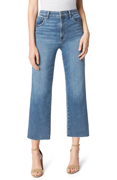 Joe's Jeans The Blake High Rise Wide Leg Crop Jeans In Caballero