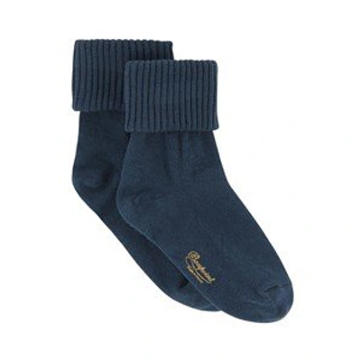 Bonpoint Babies'  Pair Of Cotton Socks In Blue