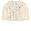 BONPOINT BONPOINT EMBROIDERED CARDIGAN,H20BSH2927CA-102