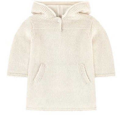 Bonpoint Cream Cashmere Baby Hoodie