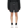 ESSENTIALS BLACK VOLLEY SHORTS