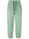 ÀLG CORDUROY CROPPED TROUSERS