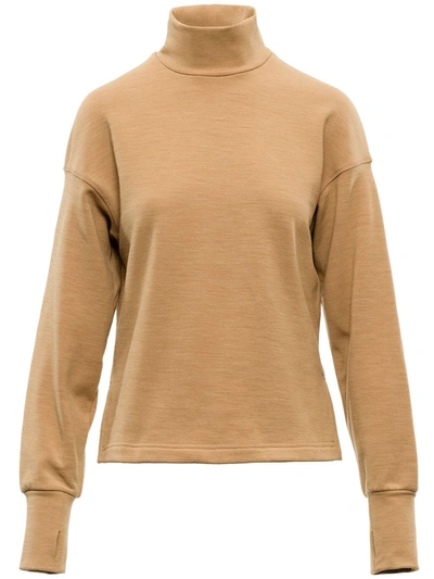 Aztech Mountain Kristin's Roll-neck Jumper In Brown