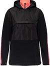 Aztech Mountain The Hut Fleece-panelled Hooded Sweatshirt In Black