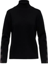 Aztech Mountain Matterhorn Roll-neck Jumper In Black