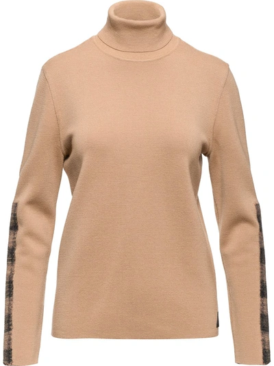 Aztech Mountain Matterhorn Roll-neck Jumper In Brown