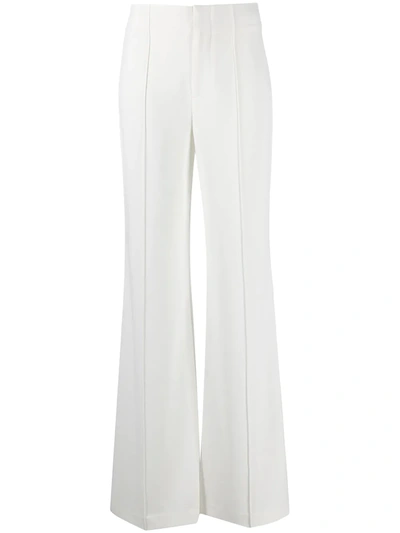 Alice And Olivia Wide-leg Trousers In White