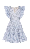 La Doublej Women's Honeybun Ruffled Knit Dress In Print