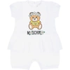 MOSCHINO MULTICOLOR SET FOR BABY GIRL,MDY00N LBA00 10101
