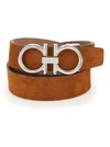 FERRAGAMO SALVATORE FERRAGAMO MEN'S BROWN OTHER MATERIALS BELT,741440BROWNBEIGE 110