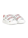 DOLCE & GABBANA LOGO-PRINT TOUCH-STRAP trainers