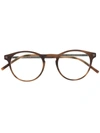 Mykita Talini Round Glasses In Brown