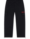 DOLCE & GABBANA LOGO-PRINT TRACK trousers