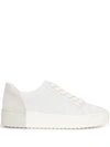 VINCE LOW TOP TWO-TONE SNEAKERS