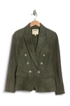 L Agence L'agence Kenzie Double-breasted Blazer In Beetle