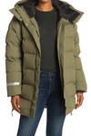 Helly Hansen Aspire Quilted Puffy Parka In Lav Green