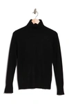 Quinn Turtleneck Cashmere Sweater In Black