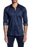 JARED LANG WOVEN TRIM FIT SHIRT,718194848529