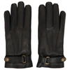 GUCCI BLACK LEATHER GLOVES