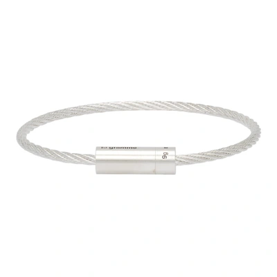 Le Gramme Sterling Silver Le 7g Polished Cable Bracelet