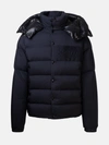 MONCLER PIUMINO CORTO AUBRAC BLU