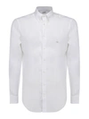 Etro Pegaso Embroidery Linen Shirt In White
