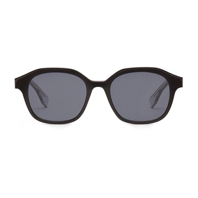 Fendi Roma Amor Square Frame Sunglasses In Black
