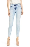 L Agence Margo High Rise Ankle Crop Skinny Jeans In Celestial