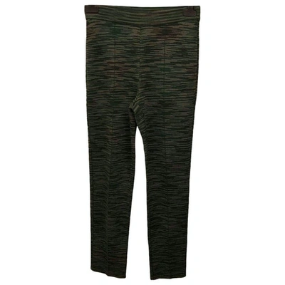 Pre-owned M Missoni Green Trousers