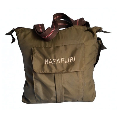 Pre-owned Napapijri 24h Bag In Khaki