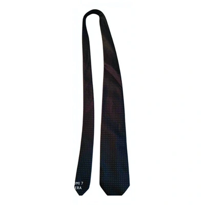 Pre-owned Giorgio Armani Silk Tie In Other