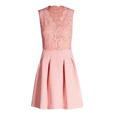 Pre-owned Claudie Pierlot Fall Winter 2019 Mini Dress In Pink