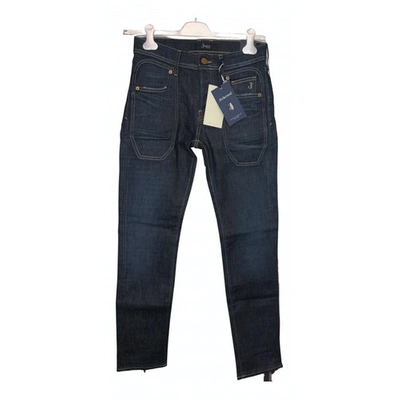 Pre-owned Jeckerson Straight Jeans In Blue