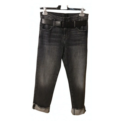 Pre-owned Rta Straight Pants In Black