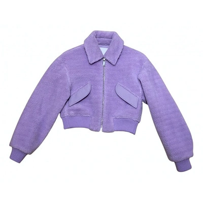 Pre-owned Tibi Jacket In Purple