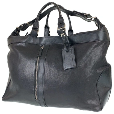 Pre-owned Neil Barrett Black Leather Bag