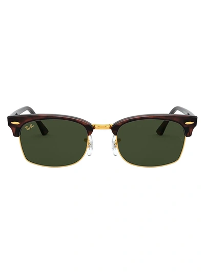 Ray Ban Clubmaster Square-frame Sunglasses In Black