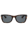 Ray Ban Square-frame Tortoiseshell-effect Sunglasses In Brown