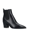 GIANVITO ROSSI LEATHER ROMNEY BOOTS 70,14851328