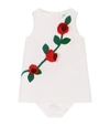 DOLCE & GABBANA KIDS ROSE DRESS AND BLOOMERS (3-30 MONTHS),16333307